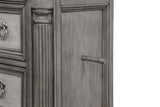 Cresswell 5-drawer Chest of Drawers Weathered Taupe view 9