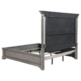Cresswell Eastern King Upholstered Panel Bed Weathered Taupe view 5