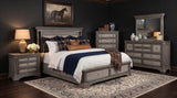 Cresswell Rectangular Dresser Mirror Weathered Taupe view 5