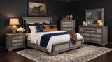 Cresswell Rectangular Dresser Mirror Weathered Taupe view 6