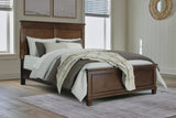 Danabrin Brown Panel Bedroom Set view 11