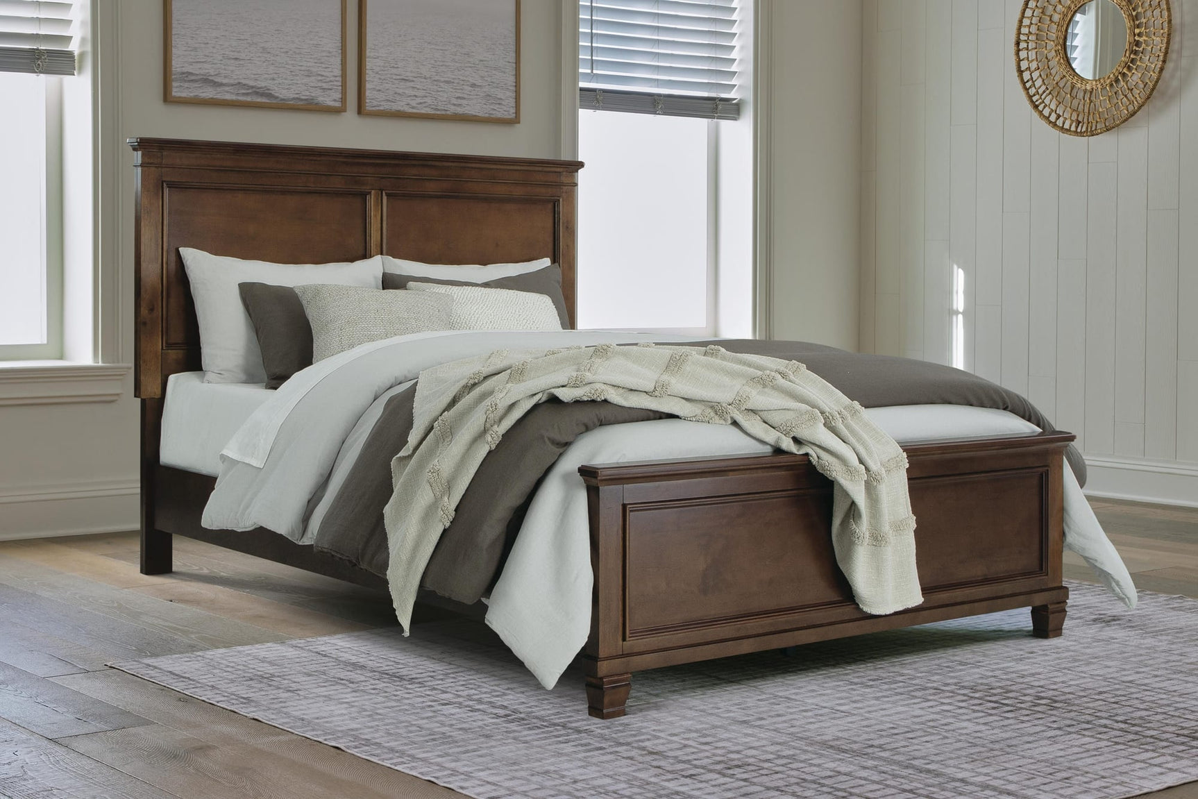 Danabrin Brown Panel Bedroom Set view 11