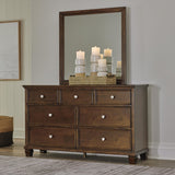 Danabrin Brown Panel Bedroom Set view 16