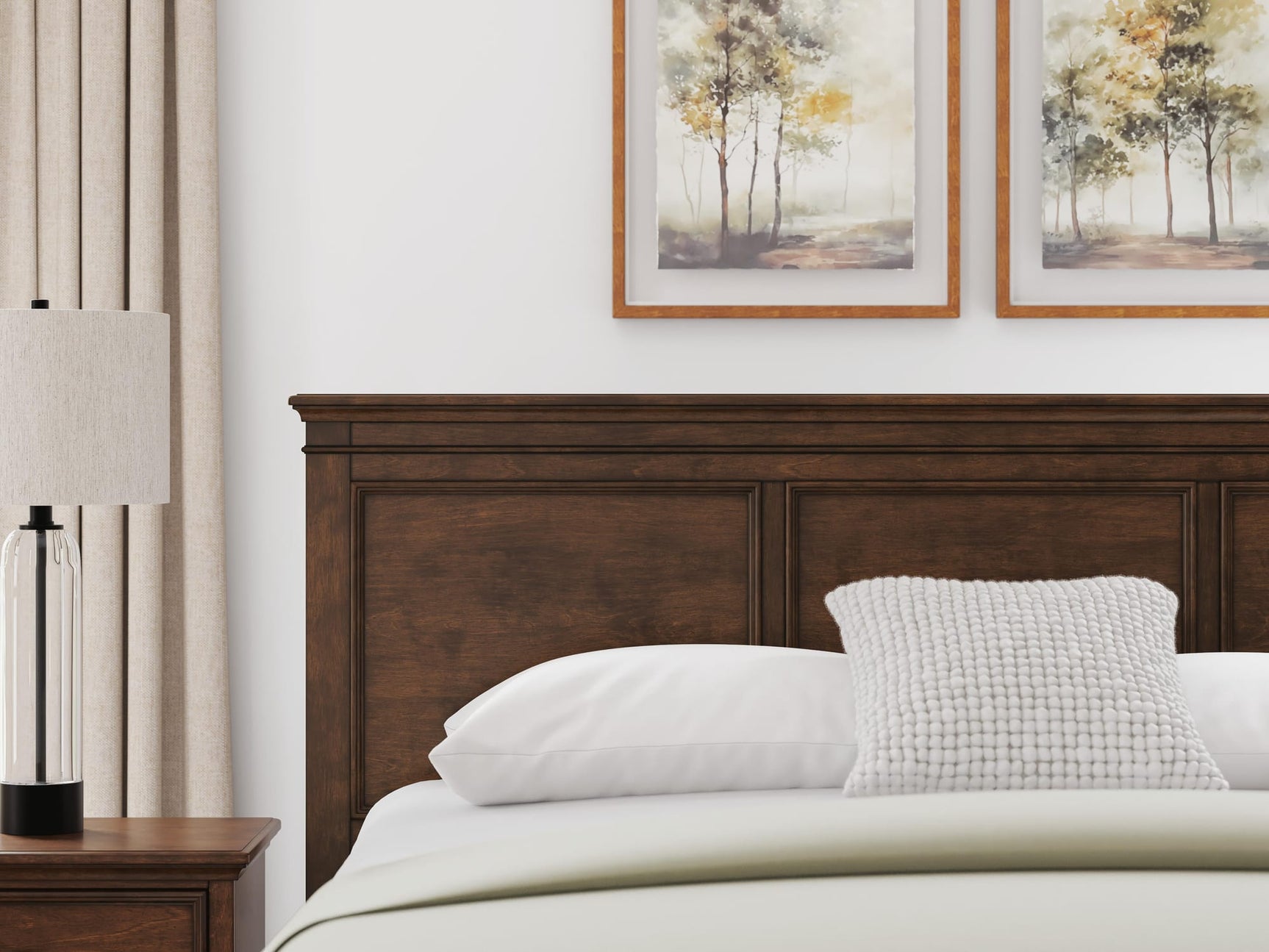 Danabrin Brown Panel Storage Bedroom Set King 3: Bed, Dresser, Mirror from Ella Furniture