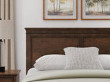 Danabrin Brown Panel Storage Bedroom Set Full 3: Bed, Dresser, Mirror from Ella Furniture