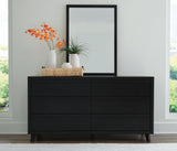 Danziar Black Panel Bedroom Set view 11