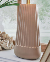 Dellner Mocha Table Lamp detail view