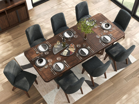 Dilenno Dark Brown Dining Set from Ella Furniture