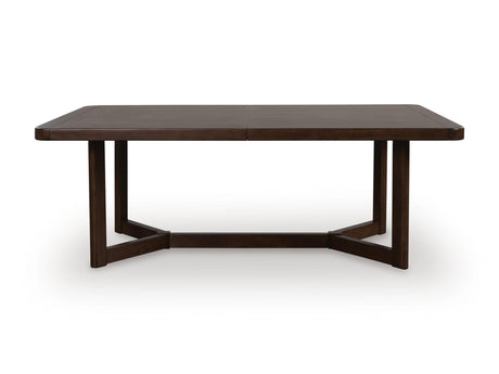 Dilenno Dark Brown Dining Set view 15