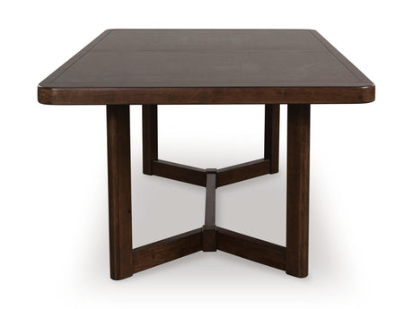 Dilenno Dark Brown Dining Set view 16