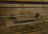 Doherty 5-drawer Chest of Drawers Rustic Brown view 10