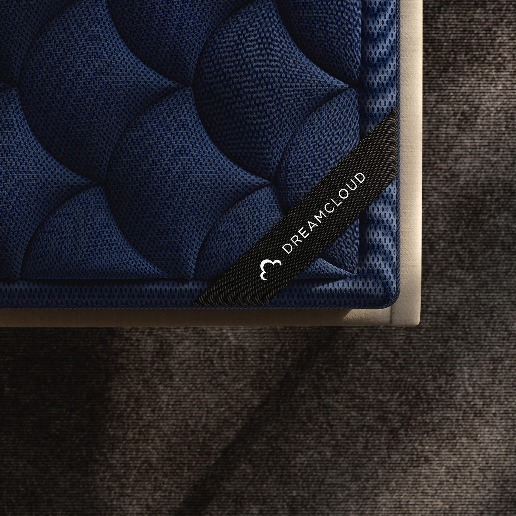 Dreamcloud Ultra Memory Foam Blue Queen Mattress detail view