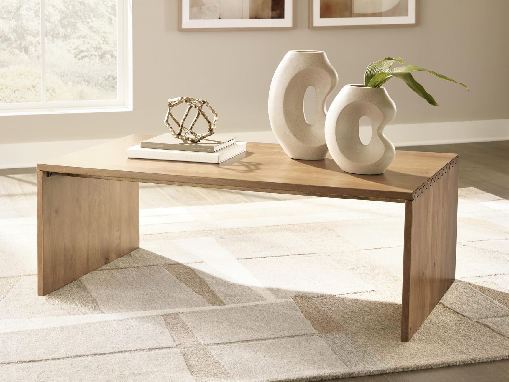 Ella Grove Rich Brown Coffee Table from Ella Furniture