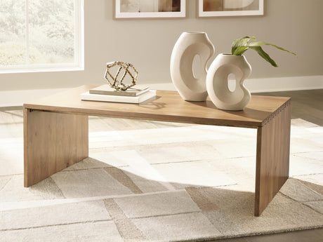 Ella Grove Rich Brown Coffee Table from Ella Furniture
