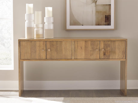 Ella Grove Rich Brown Console view 5
