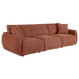 Elysia Fabric Upholstered Modular Lounge Sofa Coral from Ella Furniture