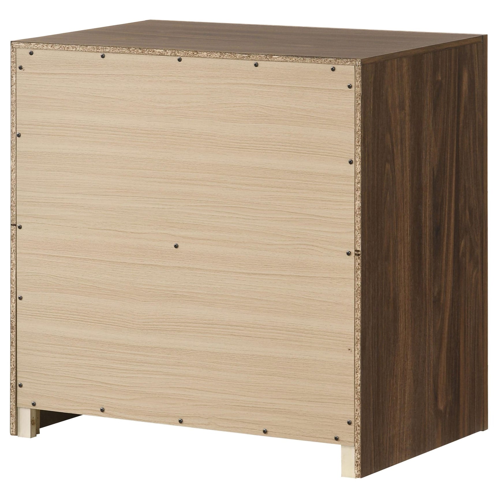 Etienne 2-drawer Nightstand Bedside Table Walnut view 7