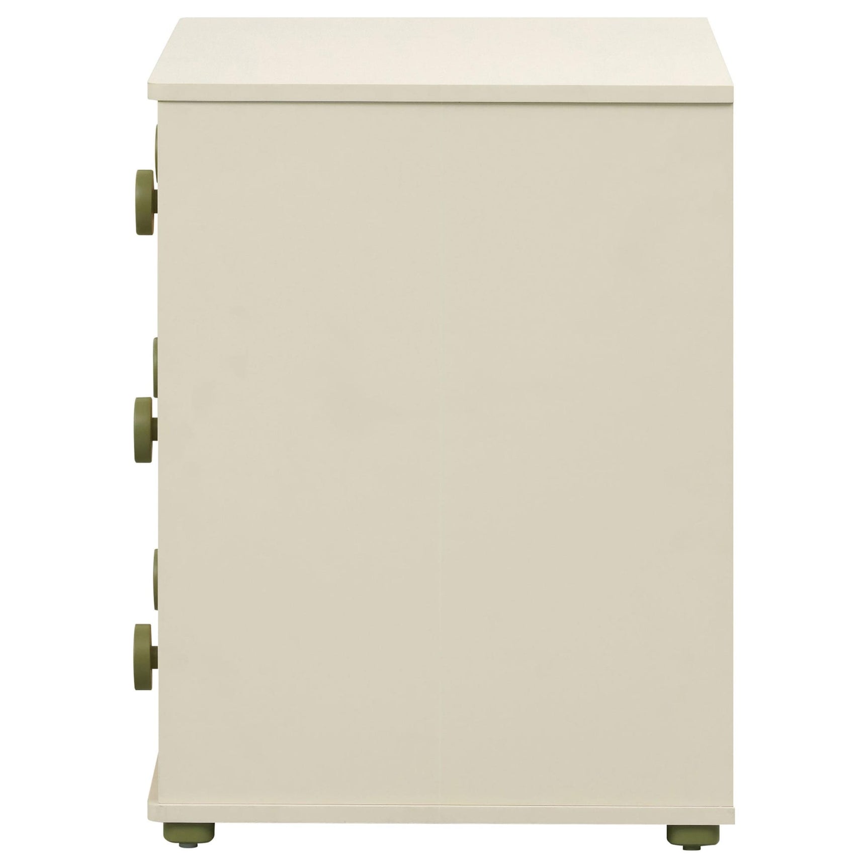Evren 3-drawer Chest with Olive Wood Knobs Tri-Tone view 5