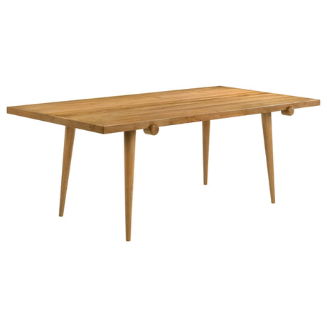 Fabra 79-inch Rectangular Wood Dining Table Honey from Ella Furniture