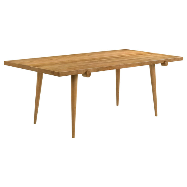 Fabra 79-inch Rectangular Wood Dining Table Honey from Ella Furniture
