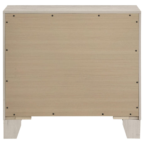 Farre 2-drawer Nightstand Bedside Table Washed Grey view 7