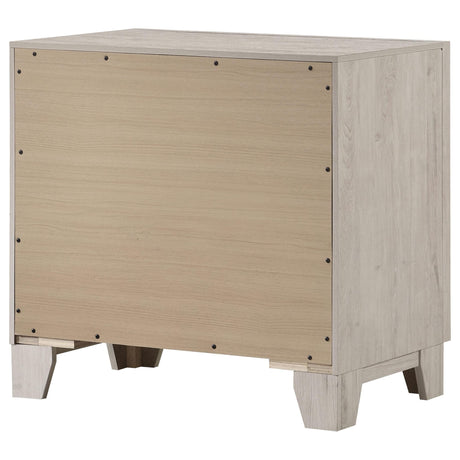 Farre 2-drawer Nightstand Bedside Table Washed Grey view 8