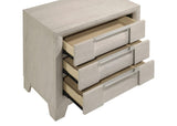 Farre 2-drawer Nightstand Bedside Table Washed Grey view 10