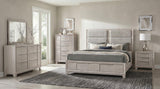 Farre 2-drawer Nightstand Bedside Table Washed Grey view 14
