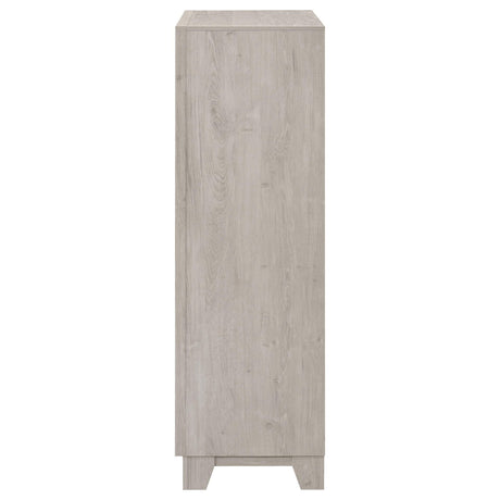 Farre 5-drawer Chest of Drawers Washed Grey view 5