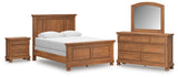 Feddinger Medium Brown Panel Bedroom Set from Ella Furniture