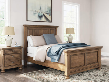 Feddinger Medium Brown Panel Bedroom Set view 10