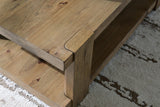 Flangren Light Brown Coffee Table detail view