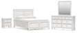 Fortman White Panel Storage Bedroom Set from Ella Furniture