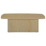 Fraser 2-Piece Greige Pedestal Coffee and End Table Set view 8