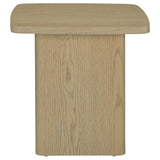 Fraser 3-Piece Greige Pedestal Coffee and End Table Set view 4