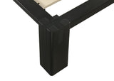 Gislen Eastern King Easy Assembly Wood Platform Bed Black view 6