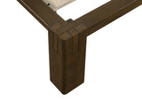 Gislen Full Easy Assembly Wood Platform Bed Walnut view 4