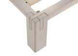 Gislen Twin Easy Assembly Wood Platform Bed White view 4