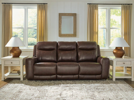 Gravier Cordova Leather Power Reclining Sofa view 7