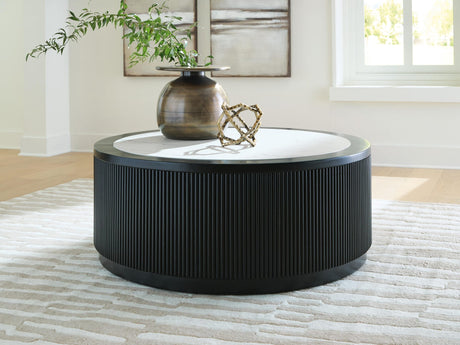 Grayman Black Coffee Table from Ella Furniture