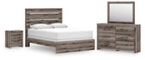 Graystorm Brown Gray Panel Bedroom Set from Ella Furniture
