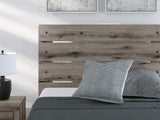 Graystorm Brown Gray Panel Bedroom Set Full 3: Bed, Dresser, Mirror from Ella Furniture