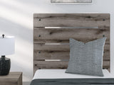 Graystorm Brown Gray Panel Bedroom Set Twin 4: Bed, Dresser, Mirror, Chest from Ella Furniture