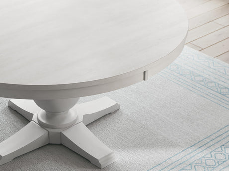 Greddinton White Dining Set detail view