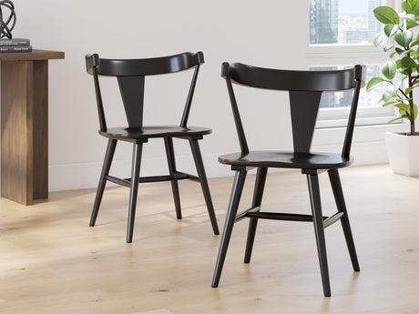Gretlynn Black/Natural Dining Set view 16