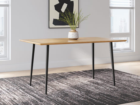 Gretlynn Black/Natural Dining Set view 17