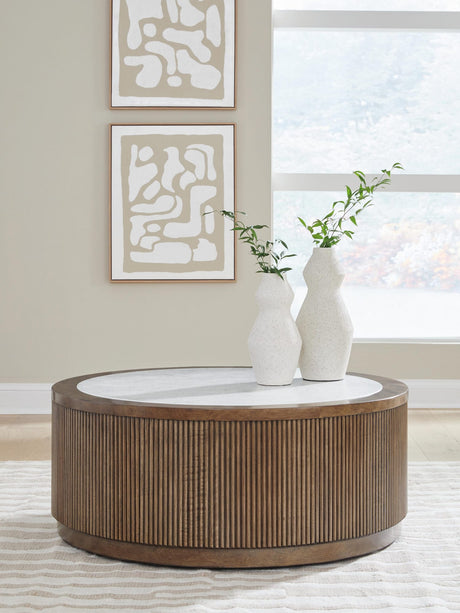 Hadonna Brown Coffee Table from Ella Furniture