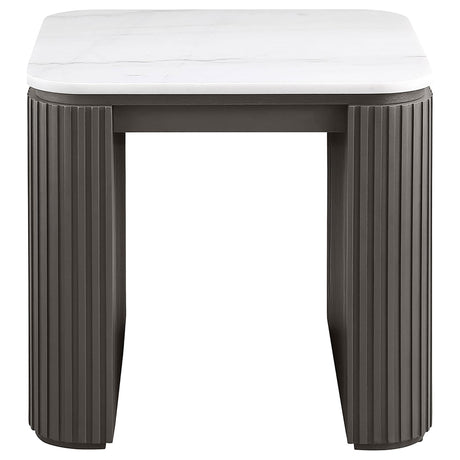 HP0426 End Table  Charcoal view 2