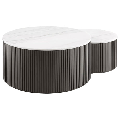 HP0426 Nesting Coffee Table Charcoal view 4
