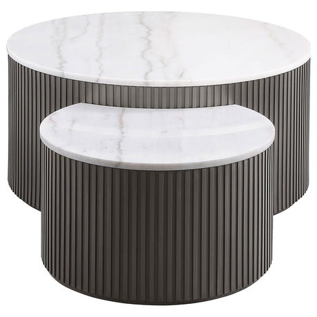 HP0426 Nesting Coffee Table Charcoal view 5